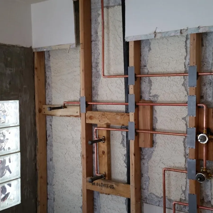Copper pipe installation for Burst Pipe Repair in Iowa City